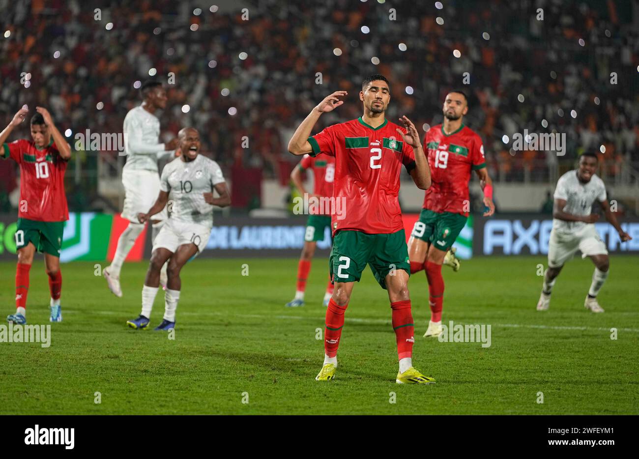 30 2024 janvier Achraf Hakimi (Maroc) // lors d'un match de la coupe