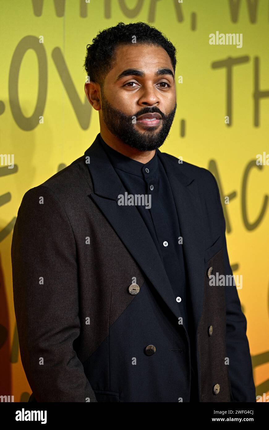 Londres, Royaume-Uni. 30 janvier 2024. Anthony Welsh à Bob Marley : One Love UK Premiere, Londres, Royaume-Uni, le 30 janvier 2024. Photo Stuart Hardy/ABACAPRESS.COM crédit : Abaca Press/Alamy Live News Banque D'Images