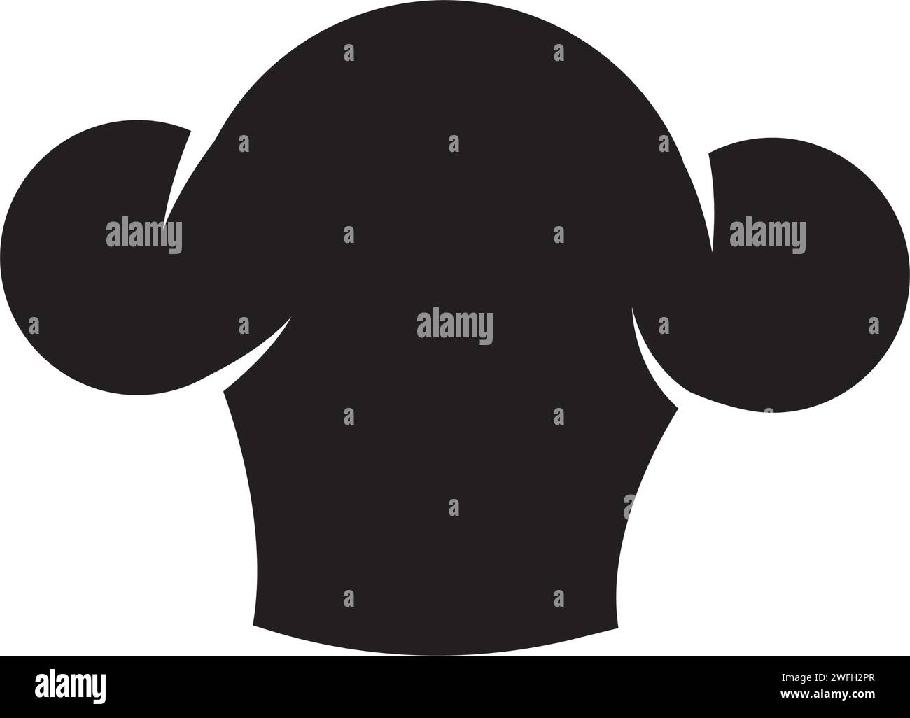 Chef hat modèle logo vector illustration Illustration de Vecteur