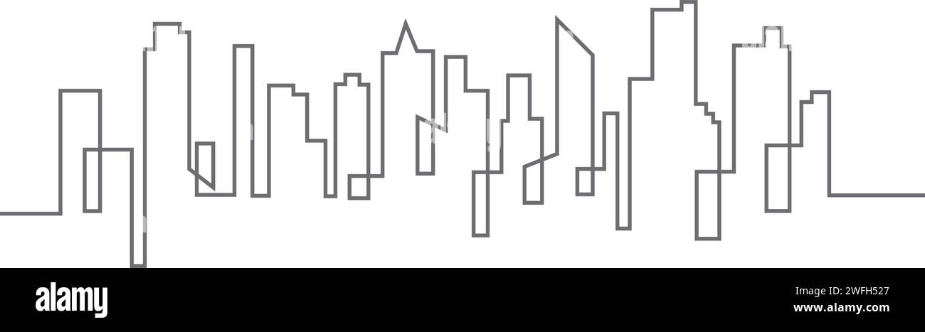 Immobilier , Immobilier Logo design Illustration de Vecteur