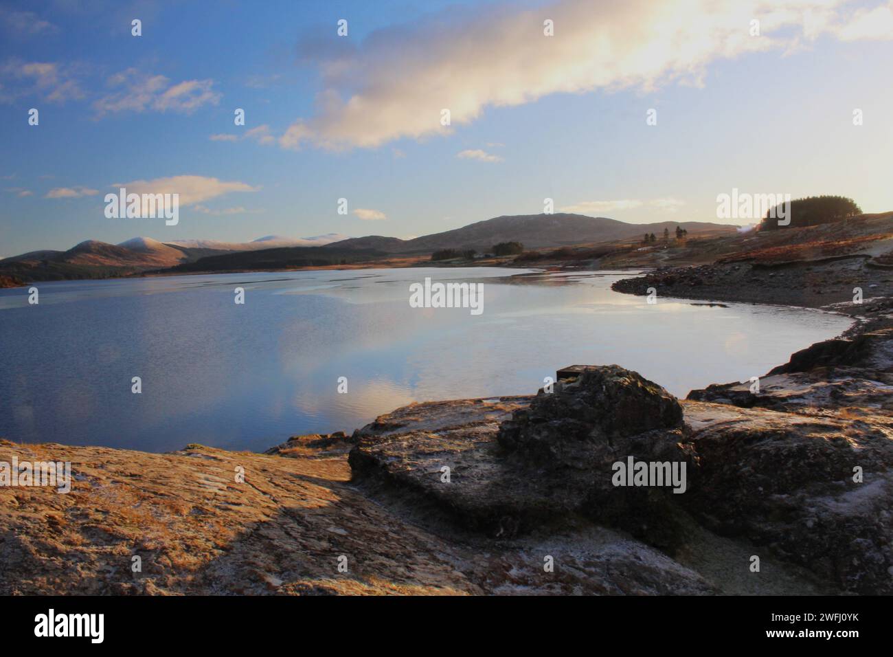 Galloway Forest Park - Écosse Banque D'Images