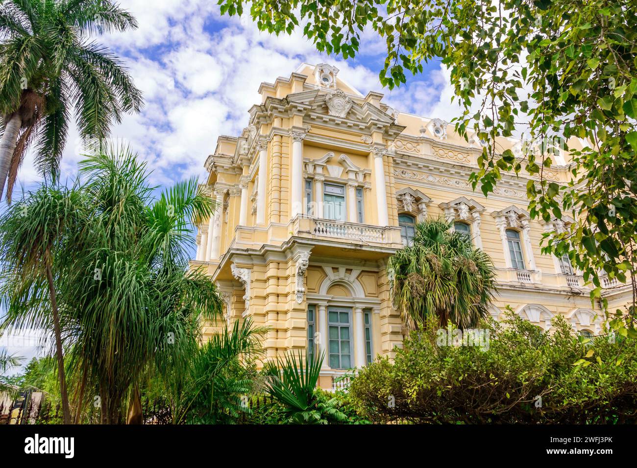 Merida Mexico,Zona Paseo Montejo Centro,Museo Regional de Antropologia,Musée d'anthropologie,Palacio Canton manoir éclectique Beaux Arts baroques français n Banque D'Images