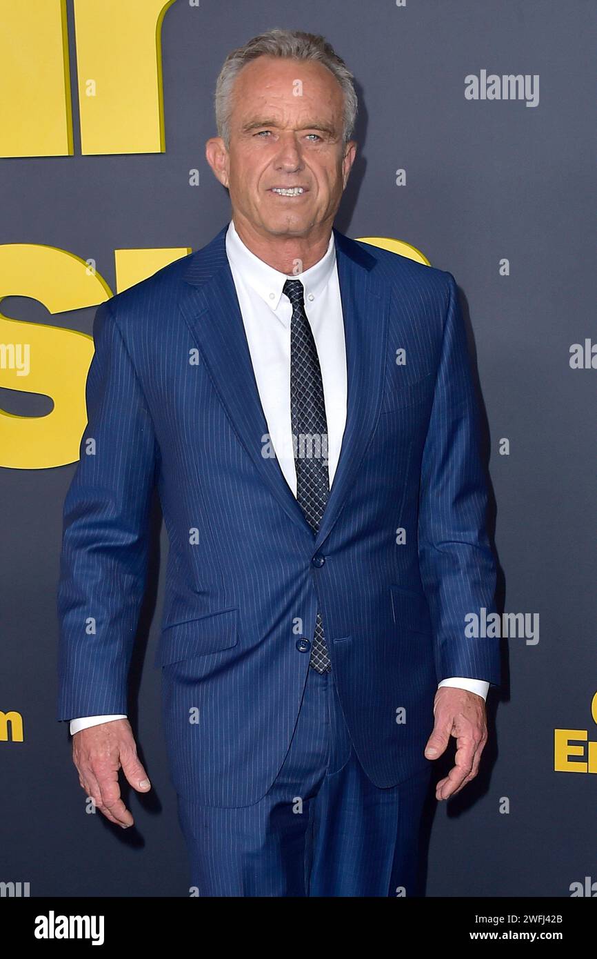 Robert F. Kennedy Jr. BEI der Premiere der der 12. Staffel der HBO Serie Curb your Enthusiasm / Lass es, Larry im DGA Theater Complex. Los Angeles, 30.01.2024 *** Robert F Kennedy Jr à la première de la saison 12 de la série HBO Curb Your Enthusiasm Let IT Go, Larry au complexe théâtral DGA Los Angeles, 30 01 2024 Foto:xD.xStarbuckx/xFuturexImagex larry_4219 Banque D'Images