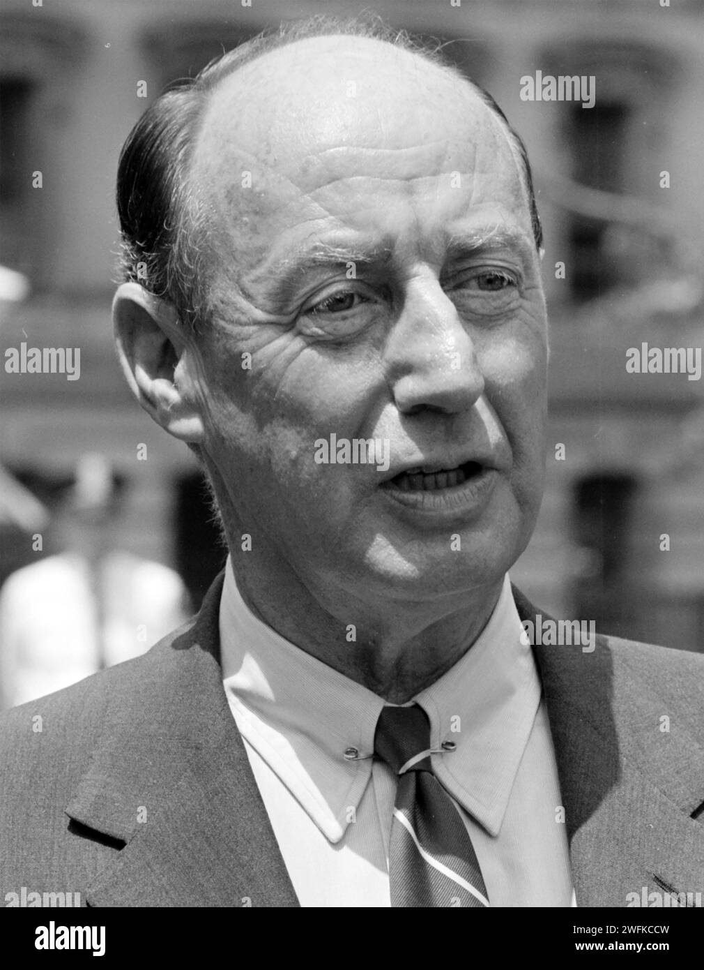 ADLAI STEVENSON II (1900-1965) politicien et diplomate américain Banque D'Images