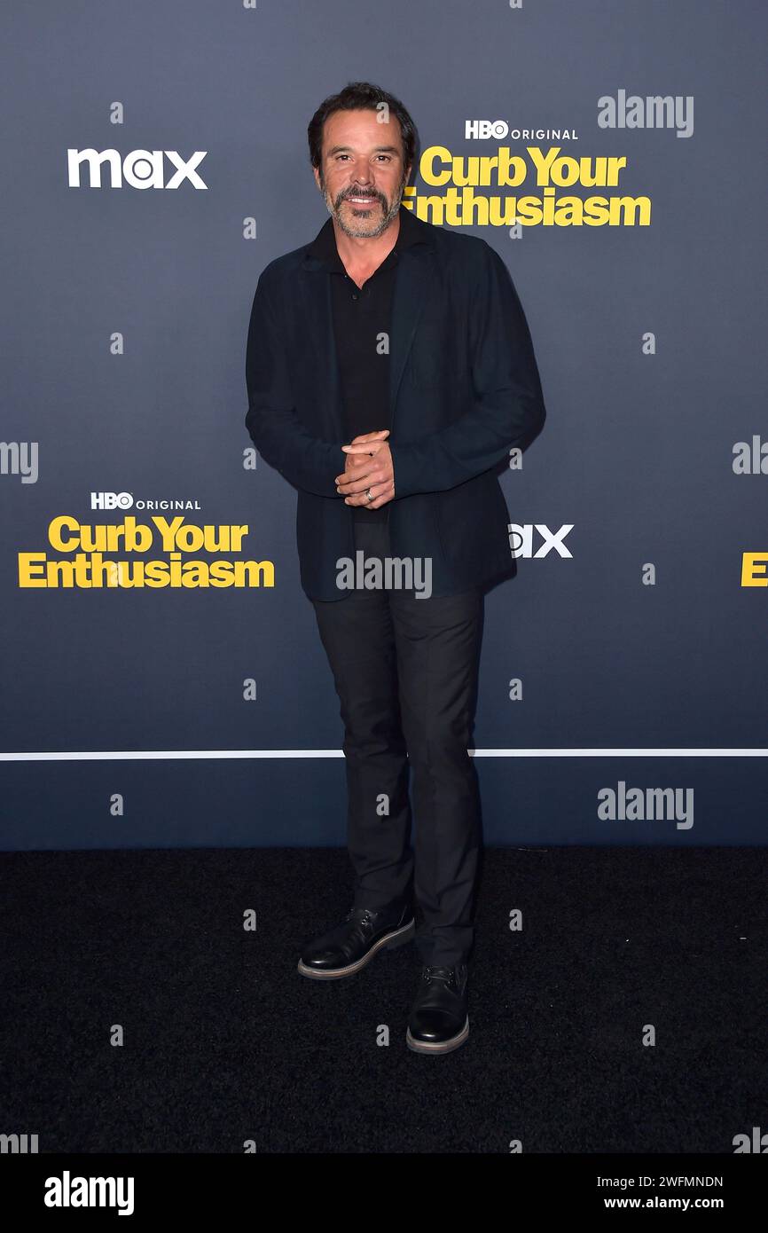 Michael Irby BEI der Premiere der der 12. Staffel der HBO Serie 'Curb your Enthusiasm / Lass es, Larry!' Complexe théâtral im DGA. Los Angeles, 30.01.2024 Banque D'Images