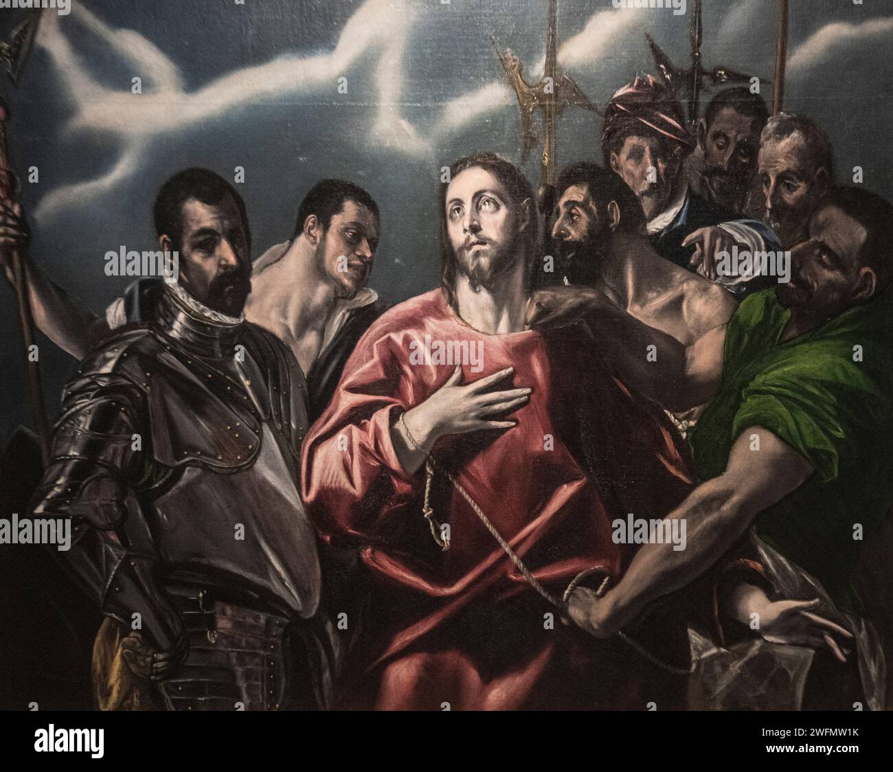 El Greco : 'le désordre du Christ (El Expolio)' (1579-1580) Banque D'Images
