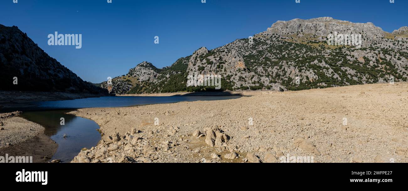 embalse de Gorg Blau, Escorca, Majorque, Iles Baléares, Espagne Banque D'Images
