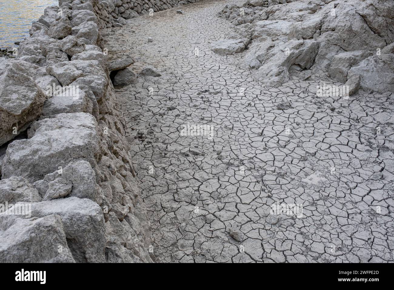 embalse de Gorg Blau, Escorca, Majorque, Iles Baléares, Espagne Banque D'Images