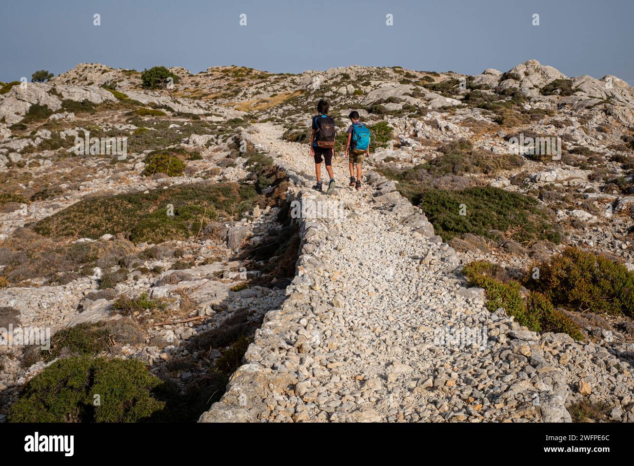 camino del Archiduque, - Camí de s'Arxiduc -, Valldemossa, Majorque, Iles Baléares, Espagne Banque D'Images