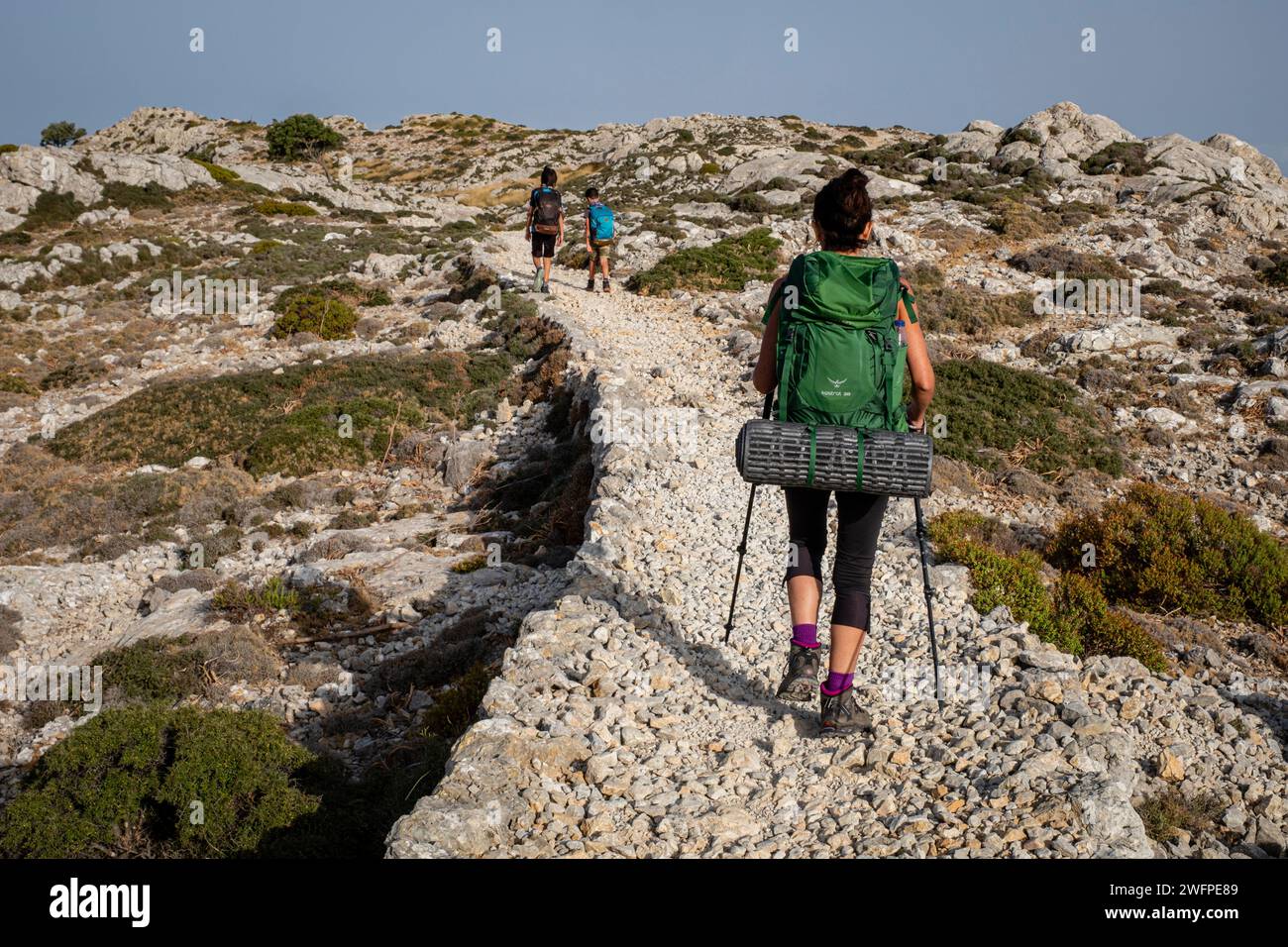 camino del Archiduque, - Camí de s'Arxiduc -, Valldemossa, Majorque, Iles Baléares, Espagne Banque D'Images