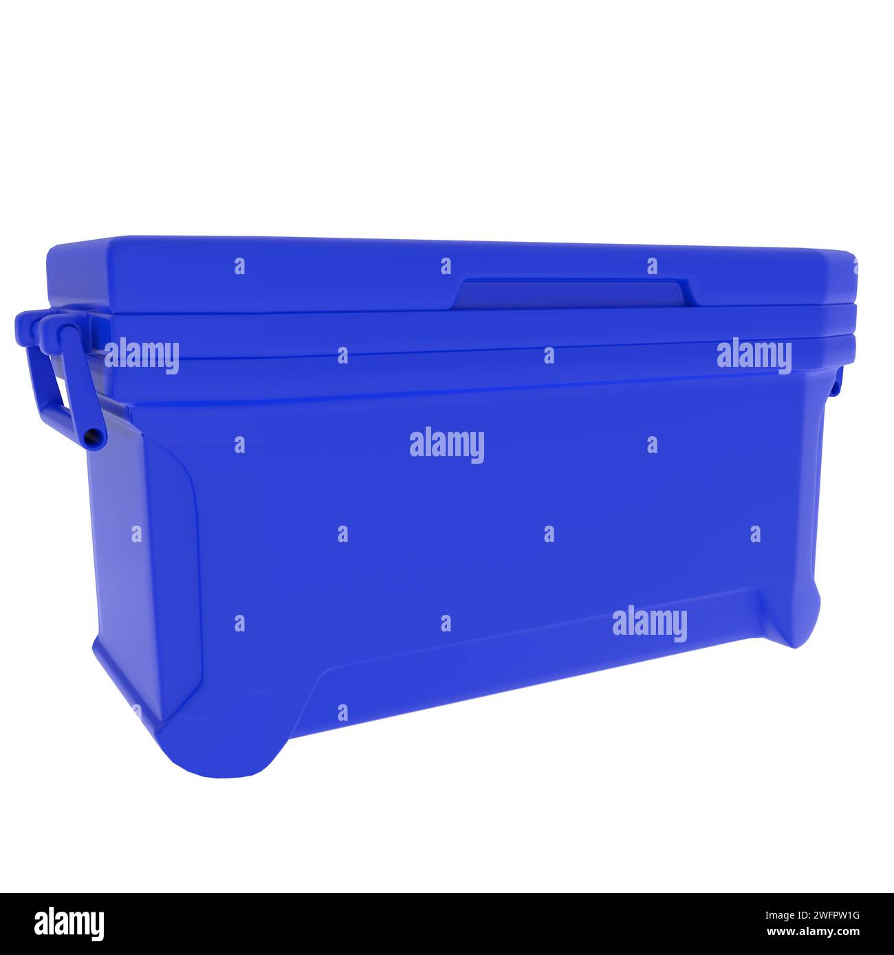 Refroidisseur isolé sur fond blanc. Illustration 3D de haute qualité Banque D'Images