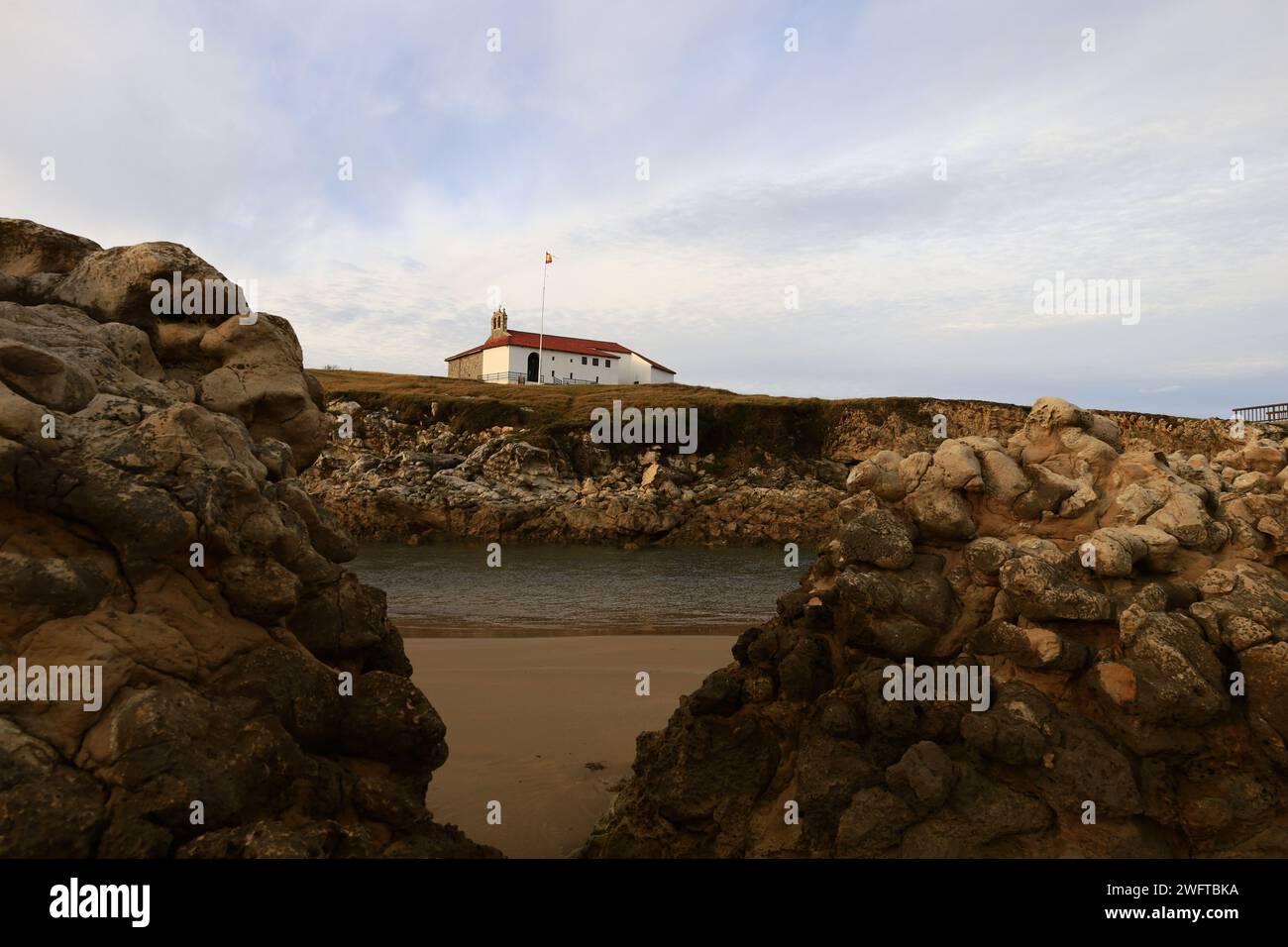 Ermitage de la virgen del mar Banque de photographies et d’images à ...