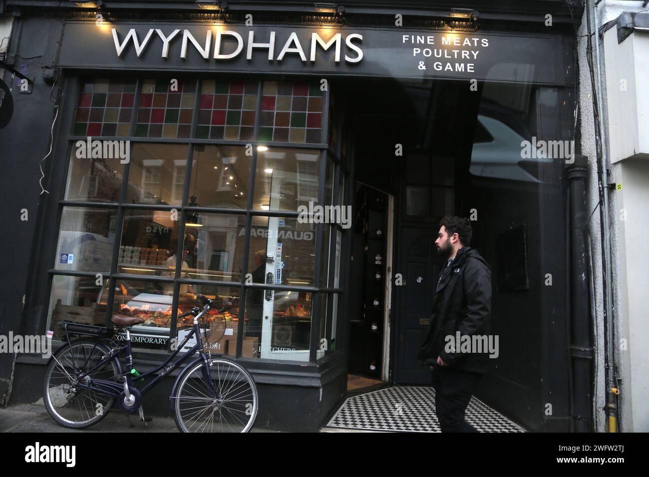 Wyndhams Bouchers Shop Chelsea Londres Angleterre Banque D'Images