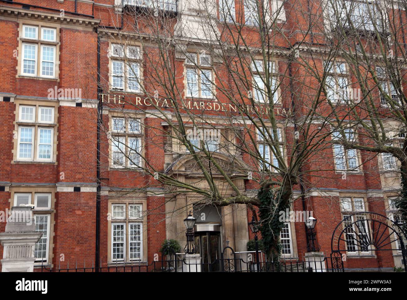 Le Royal Marsden Hospital Fulham Road Londres Angleterre Banque D'Images
