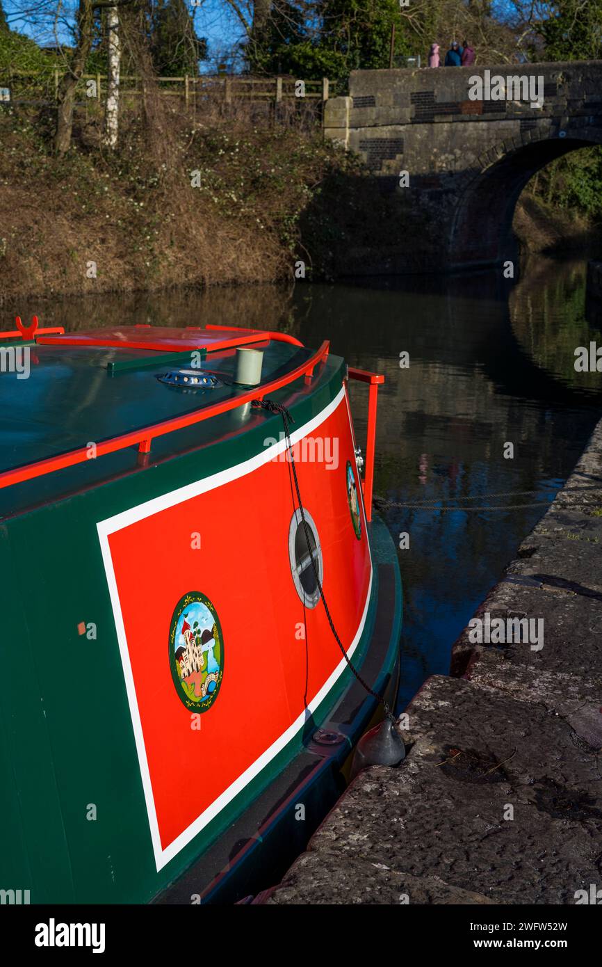 Kenavon Venture, Kennet and Avon canal Trust, The Wharf, Kennet and Avon canal, Devizes, Wiltshire, Angleterre, Royaume-Uni, GB. Banque D'Images