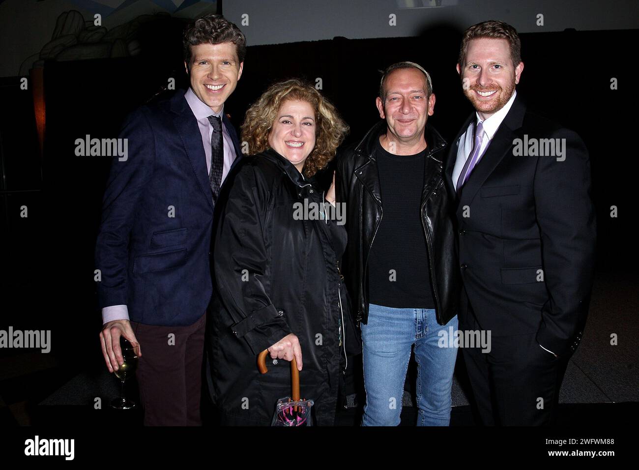 New York, NY, États-Unis. 26 novembre 2018. Will Reynolds, invité, Eric Price à la 14e cérémonie annuelle de remise des prix Fred Ebb au American Airlines Theatre. Crédit : Steve Mack/Alamy Banque D'Images