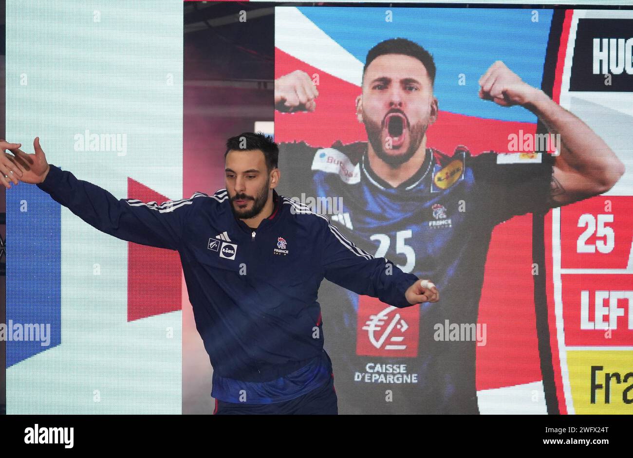 Lors de l'Euro 2024 de l'EHF masculin, finale de handball entre la