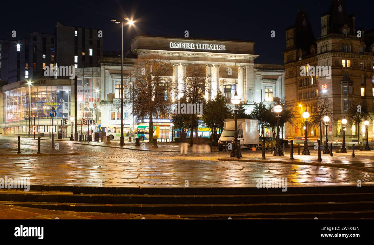 L'Empire Theatre, Lime Street, Liverpool. Photographié en janvier 2024. Banque D'Images