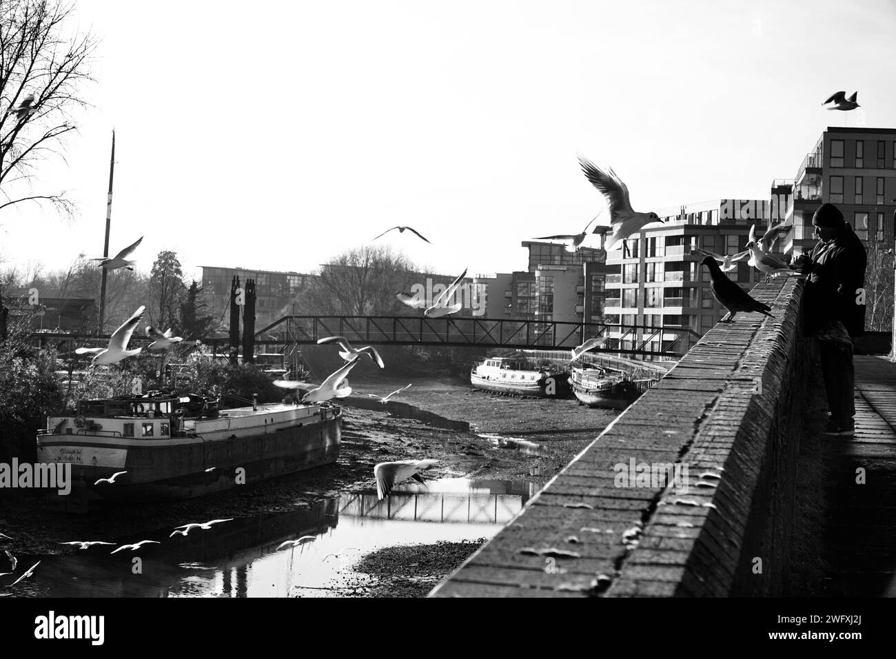 Brentford Docks - Brentford Banque D'Images