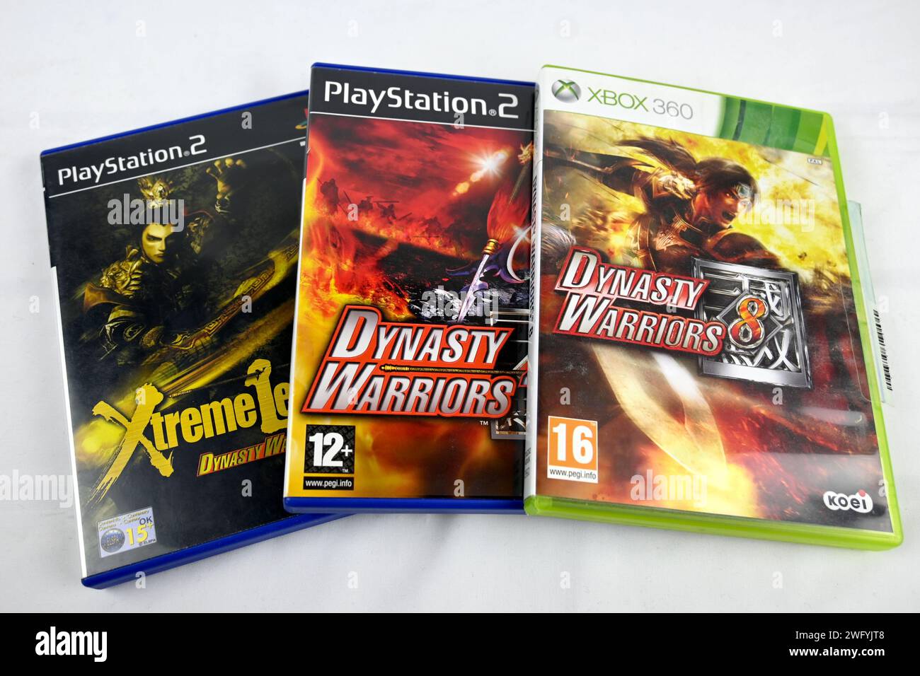 Série de jeux vidéo Dynasty Warriors – pays de Galles, Royaume-Uni – 31 janvier 2024 Banque D'Images