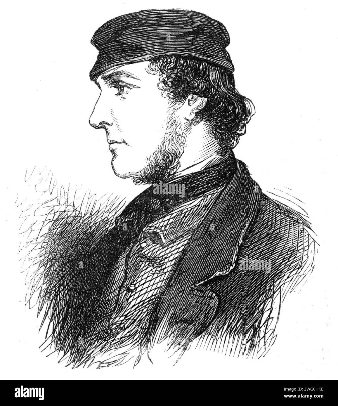 L'accident mortel à la mine de charbon New Hartley : M. Thomas Watson, Pitman, 1862. La catastrophe de la mine de charbon Hartley est un accident survenu le 16 janvier 1862 dans la mine de charbon de Northumberland, en Angleterre, qui a causé la mort de 204 hommes et enfants. Le faisceau du moteur de pompage de la fosse s'est cassé et est tombé dans le puits, piégeant les hommes en dessous. La catastrophe a provoqué un changement dans la loi britannique qui exigeait que toutes les mines disposent d'au moins deux moyens d'évasion indépendants. Extrait de "Illustrated London News", 1862. Banque D'Images