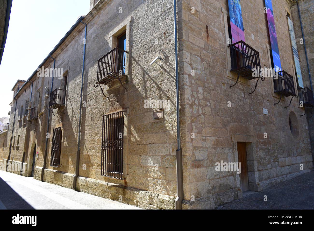 Ciudad Rodrigo, Palacio de los Aguila (Renaissance du XVIe siècle). Province de Salamanque, Castilla y Leon, Espagne. Banque D'Images