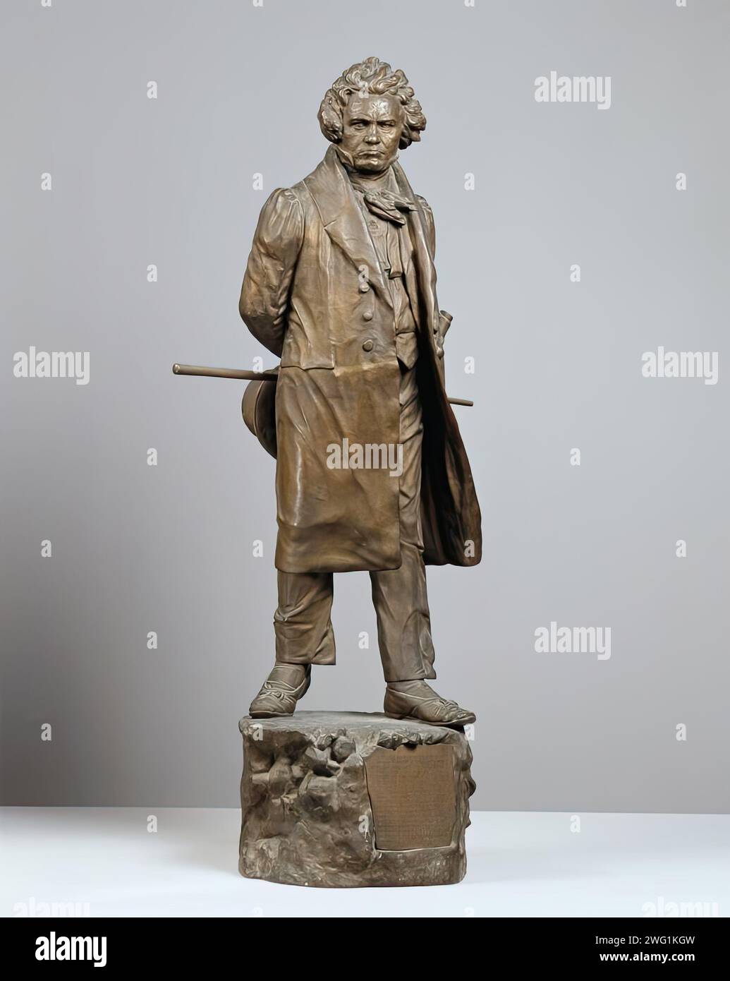 Ludwig van Beethoven, 1899. Banque D'Images