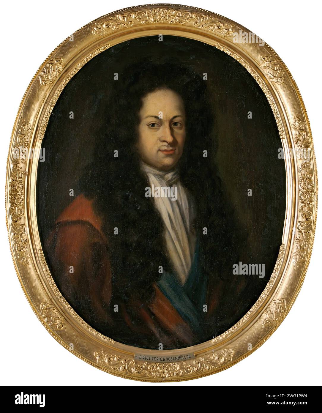 Christer Adrian Rosenmuller, (c1690s). Banque D'Images