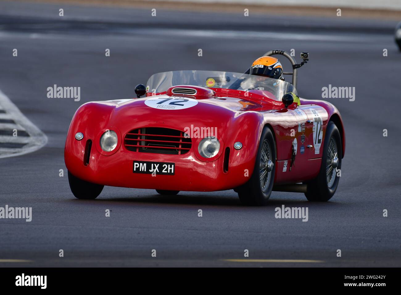 Andy Newall, Allard J2X le Mans, MRL RAC Woodcote Trophy & Stirling Moss Trophy pour les voitures de sport Pre-’56 & Pre-’61, une course d’une heure mettant en vedette l’emblématique CA Banque D'Images