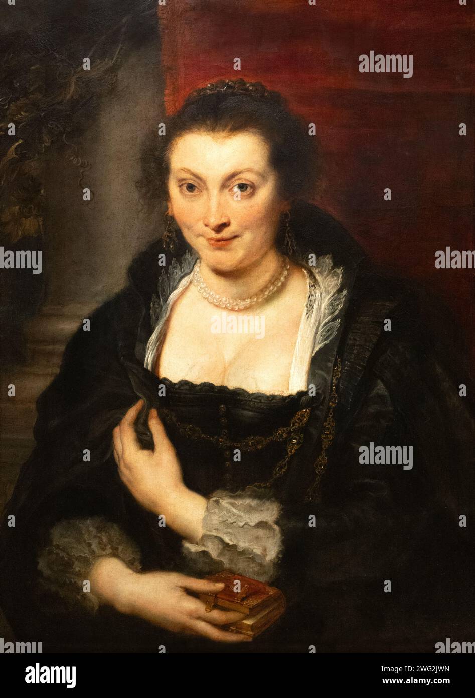 Pierre Paul Rubens peinture ; Isabella Brant 1626 ; Rubens portrait de sa première femme, peut avoir été fait après sa mort. portrait féminin du xviie siècle. Banque D'Images