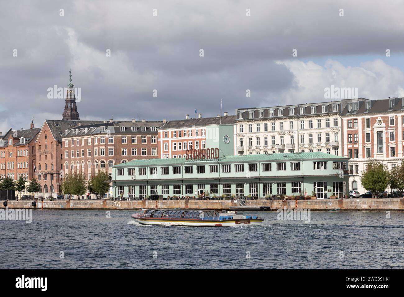 Le Standard est un complexe de restaurants situé sur le quai Havnegade dans le centre de Copenhague, au Danemark. Banque D'Images