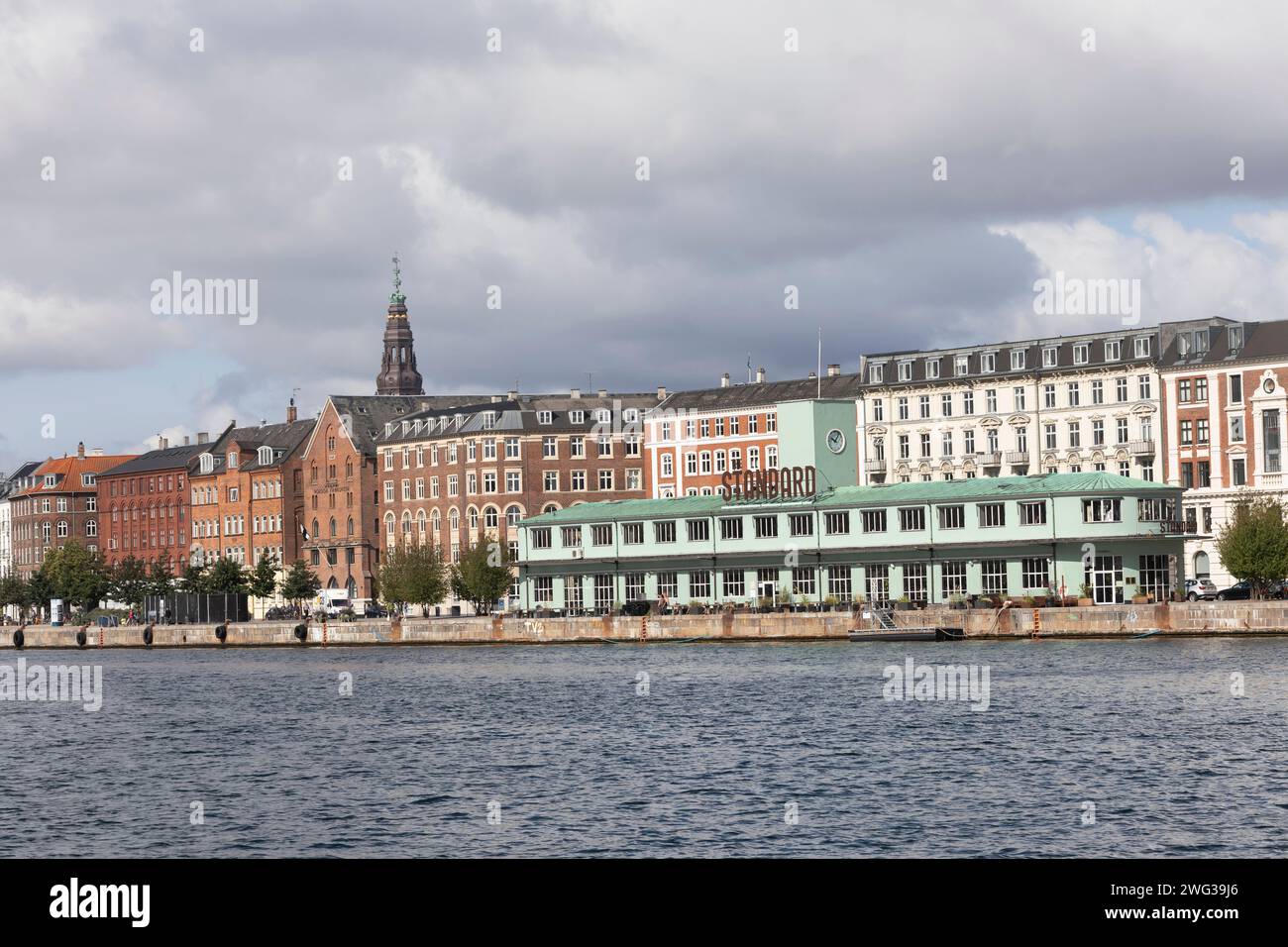 Le Standard est un complexe de restaurants situé sur le quai Havnegade dans le centre de Copenhague, au Danemark. Banque D'Images