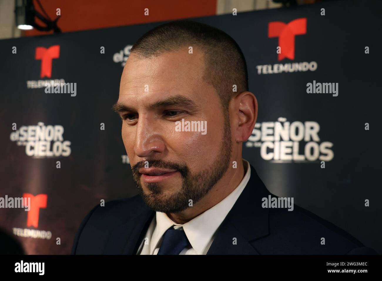 El Señor de Los Cielos série TV saison 9 première à Casa Abierta Monte de Piedad, à Mexico, Mexique. Banque D'Images