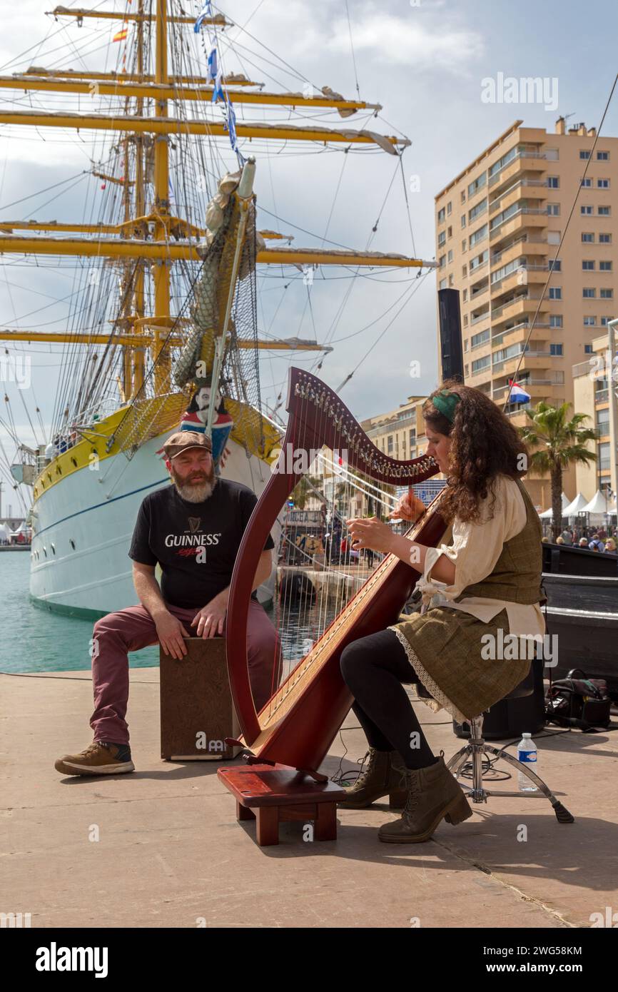 Escale a Sète 2022 : traditions maritimes de jour du Port de Sète. Occitanie, France Banque D'Images