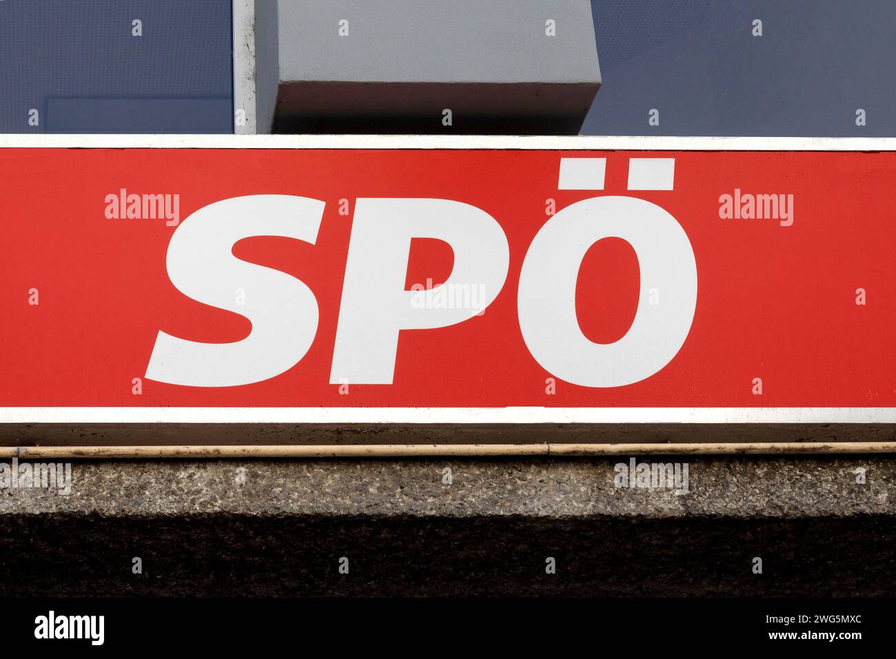 Logo SPÖ Banque D'Images