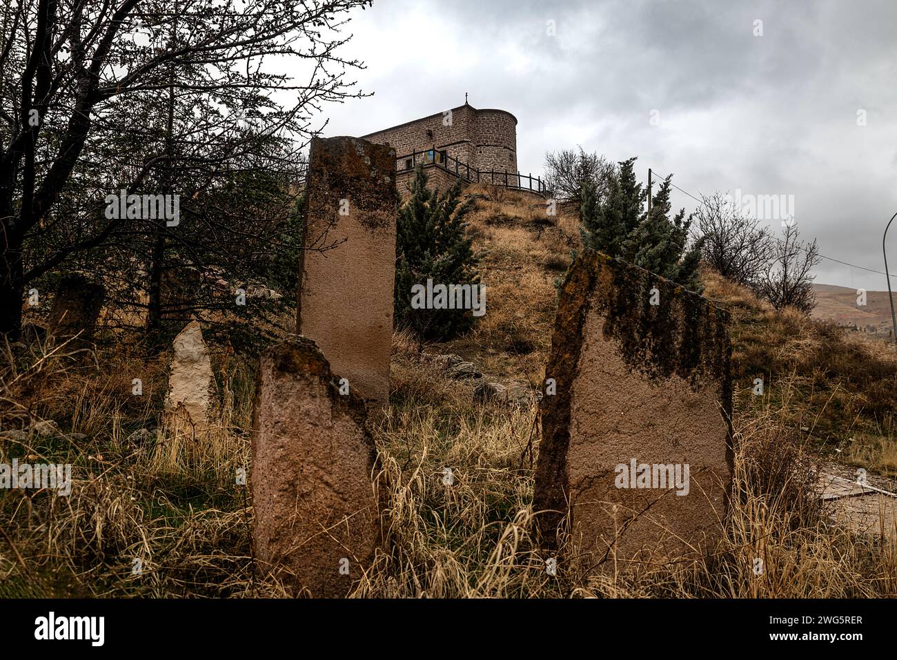 01.09.2024,Sille,Konya,Turquie,le village de Konya Sille est une colonie qui vaut le détour avec son histoire. Banque D'Images