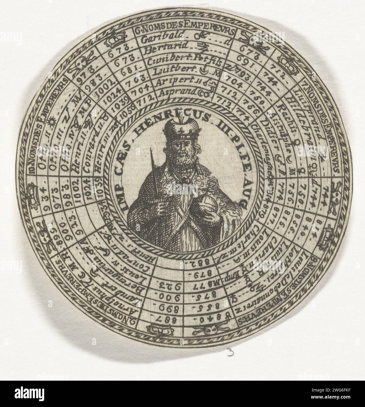 Henry iii saint empereur romain Banque de photographies et d’images à