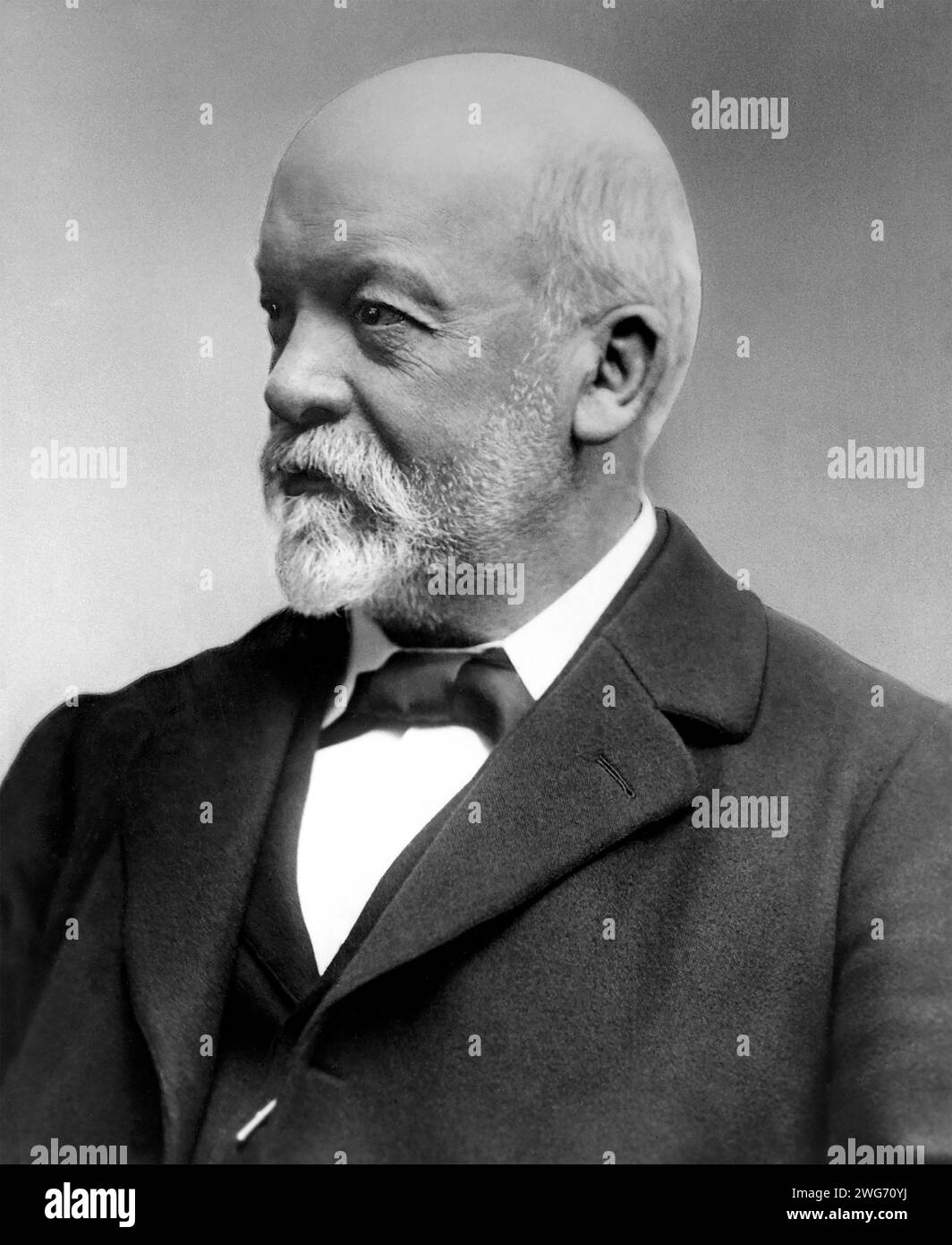 GOTTLIEB DAIMLER (1834-1900) Ingénieur et industriel allemand vers 1890 Banque D'Images