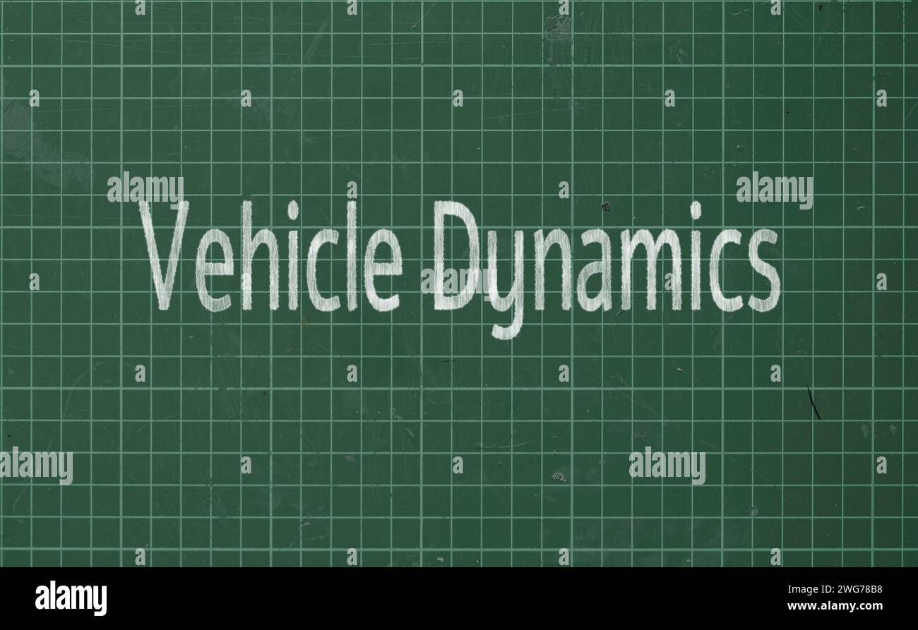 Dynamique du véhicule : étudie le comportement des véhicules en mouvement, optimisant la maniabilité, la stabilité et les performances. Banque D'Images