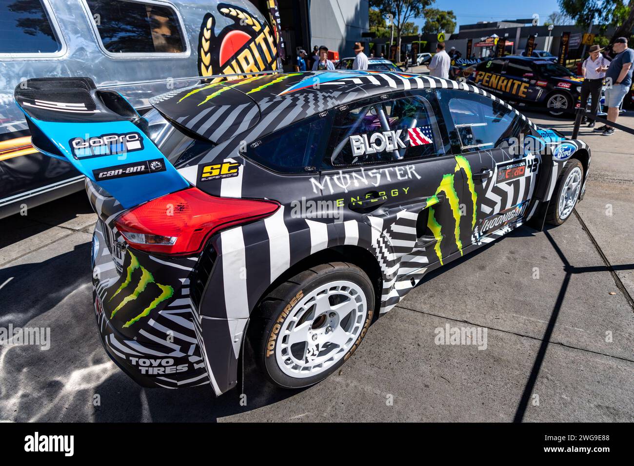 Dandenong, Australie. 3 février 2024. Salon automobile au Penrith Oil / Grove Racing Livery Reveal. Crédit : James Forrester/Alamy Live News Banque D'Images