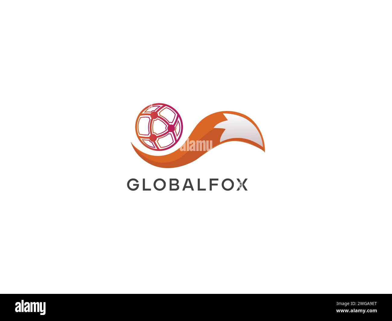 fox logo hipster vintage rétro illustration d'icône vectorielle Illustration de Vecteur