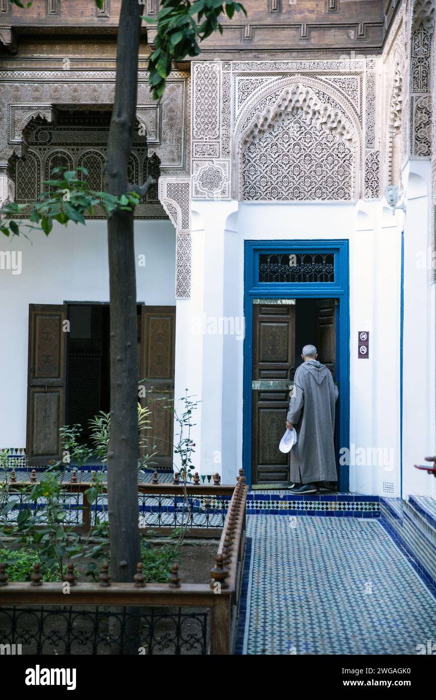 Marrakech, Maroc Banque D'Images