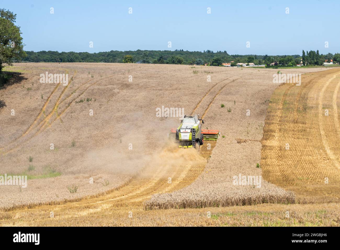 machines agricoles Banque D'Images