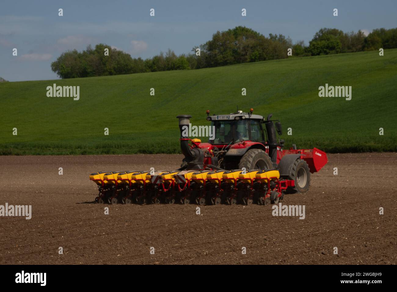 machines agricoles Banque D'Images