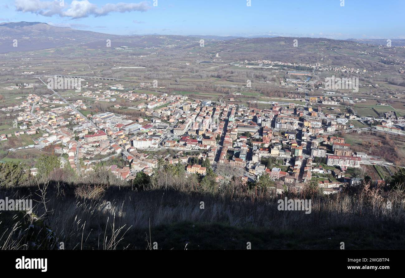 Civita Superiore di Bojano à Molise Banque D'Images