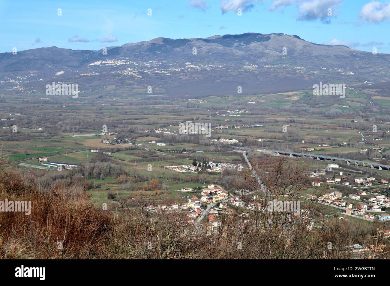 Civita Superiore di Bojano à Molise Banque D'Images