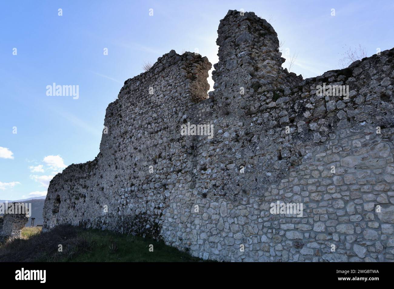 Civita Superiore di Bojano à Molise Banque D'Images