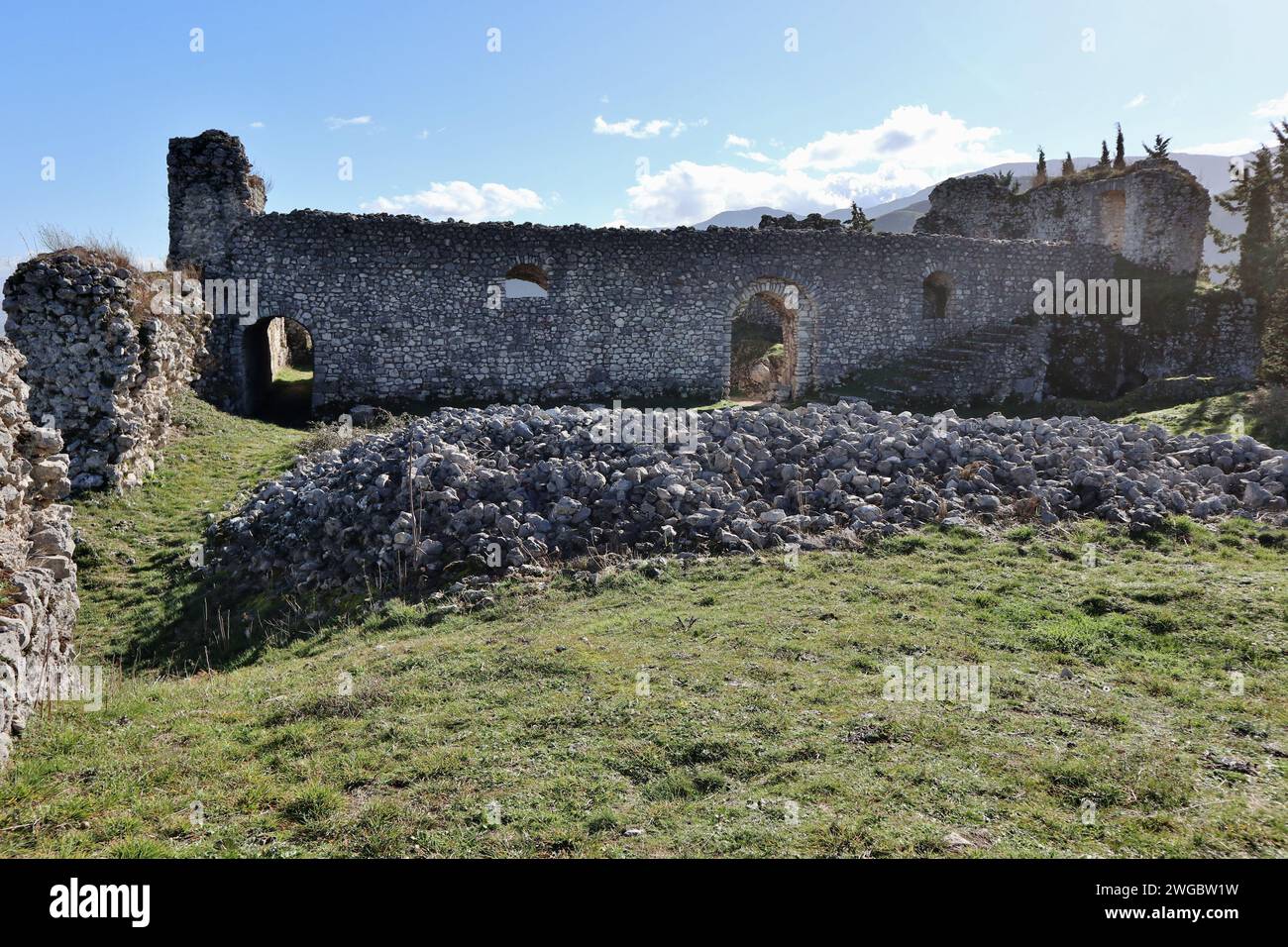 Civita Superiore di Bojano à Molise Banque D'Images