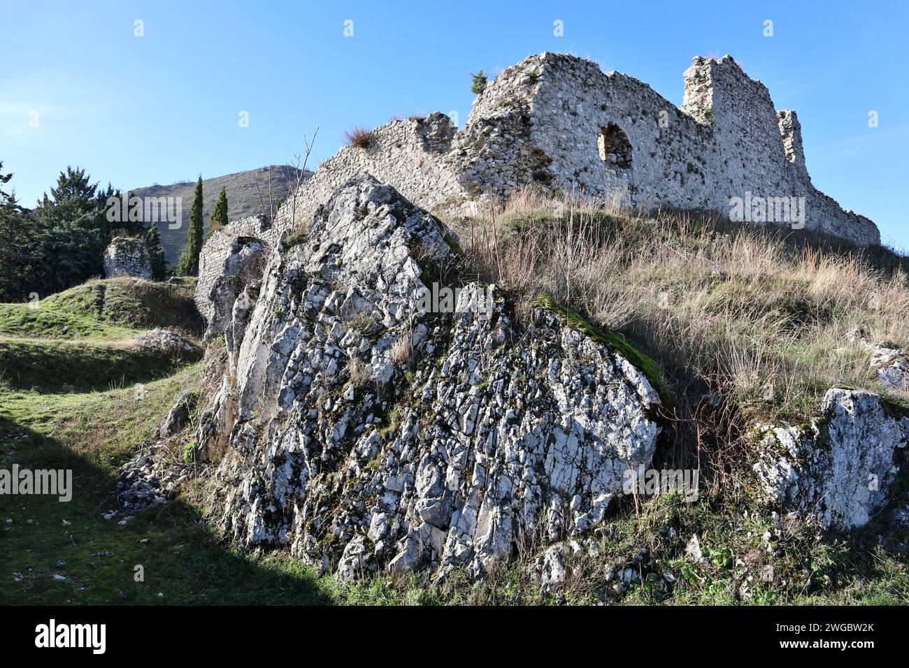 Civita Superiore di Bojano à Molise Banque D'Images