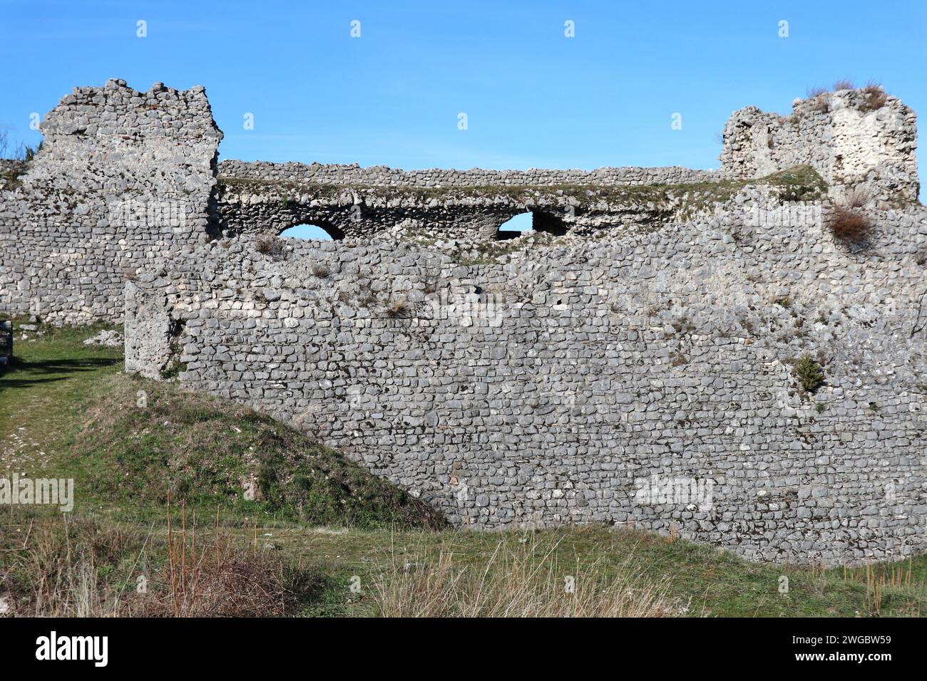 Civita Superiore di Bojano à Molise Banque D'Images